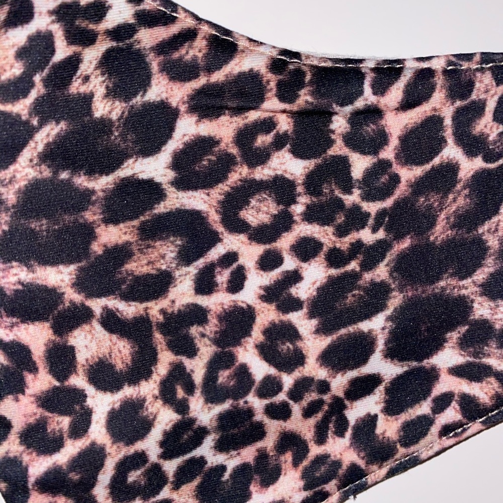 Leopard Pattern Face Mask - Picture 2 of 2